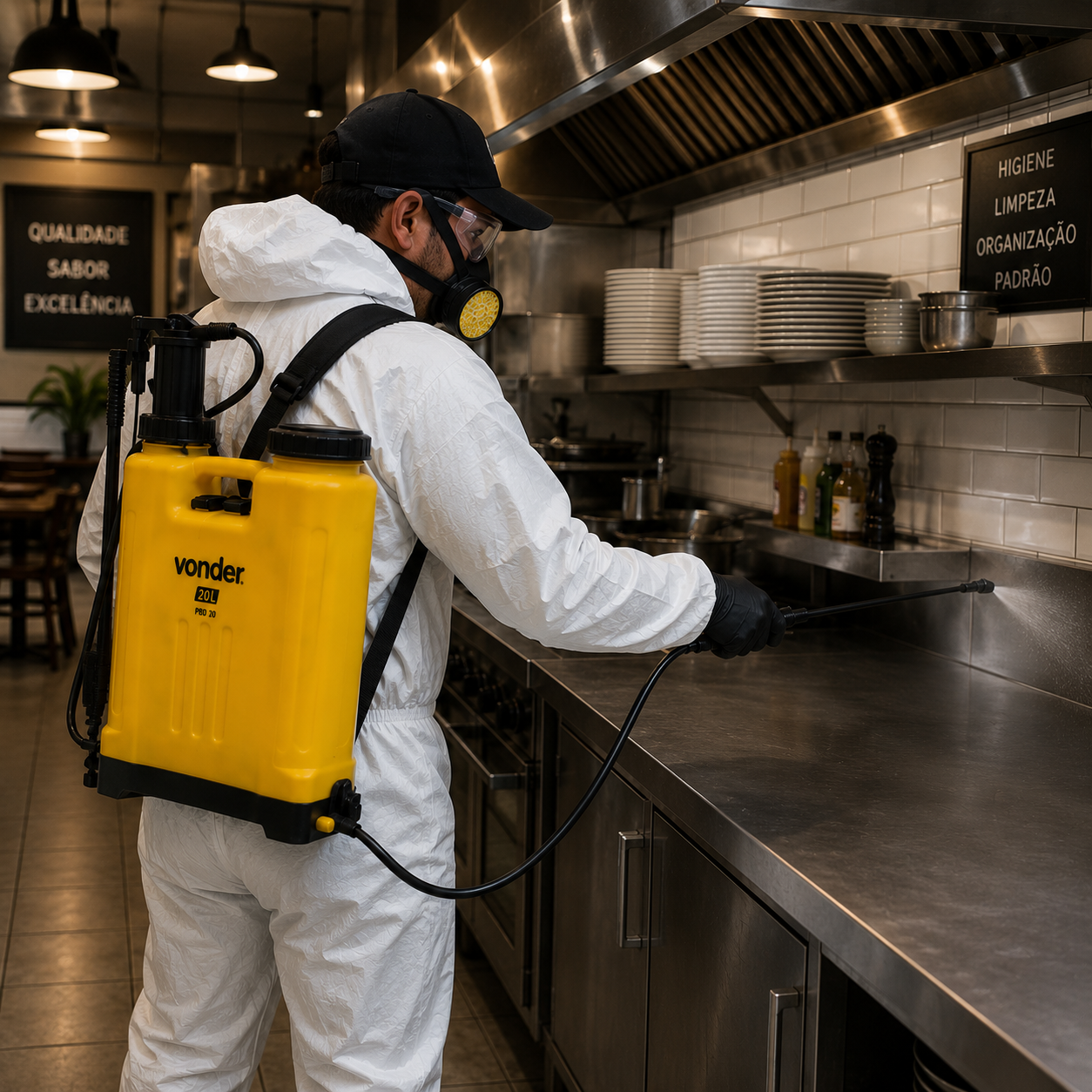 Dedetização para restaurante em São Paulo